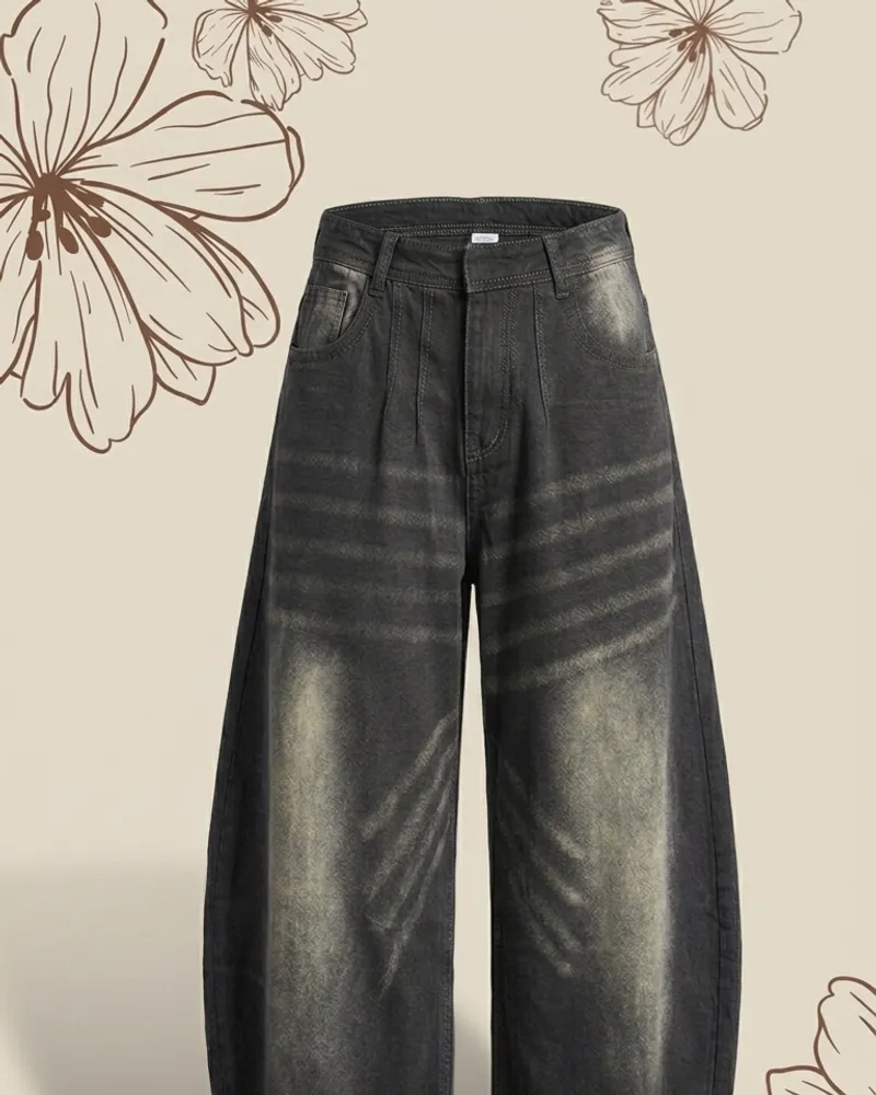 Super Baggy Retro Horseshoe Denims